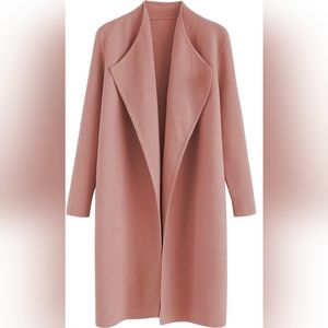 Chicwish Coral Coatigan